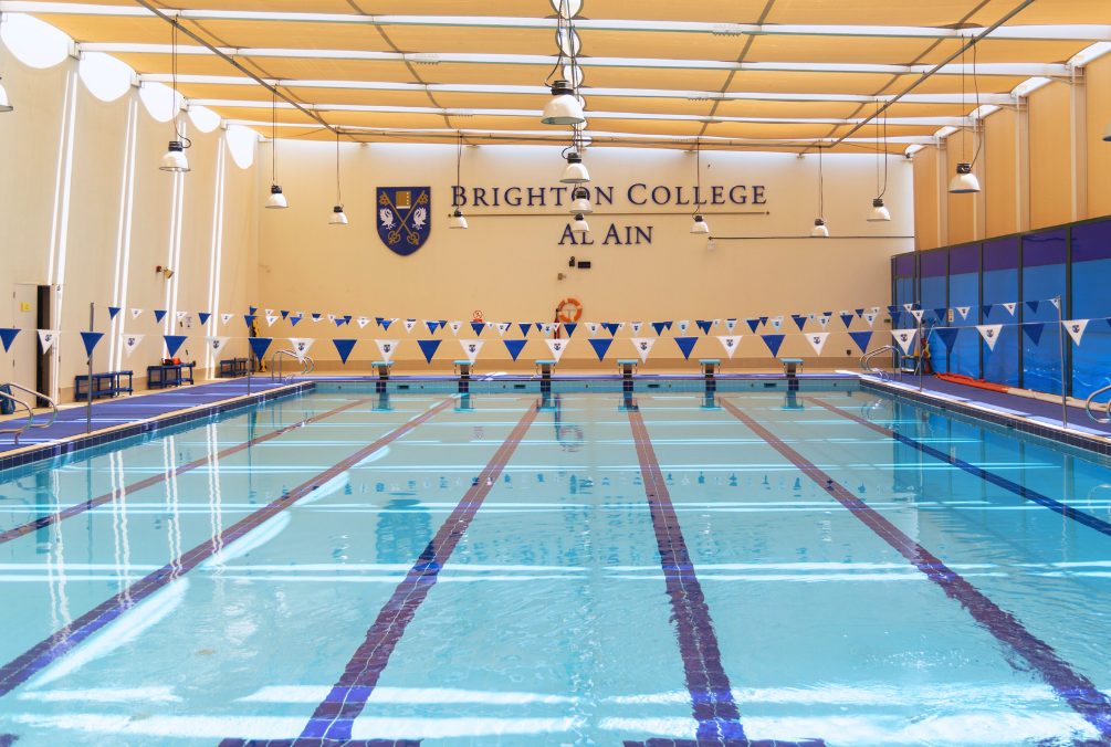 25-metre swimming pool at Brighton College Al Ain