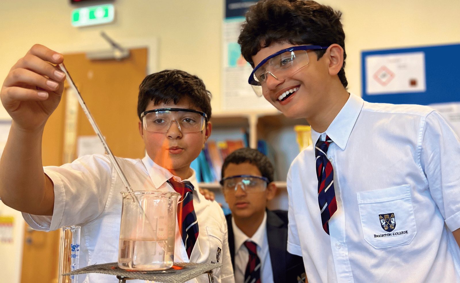 Senior School science lesson