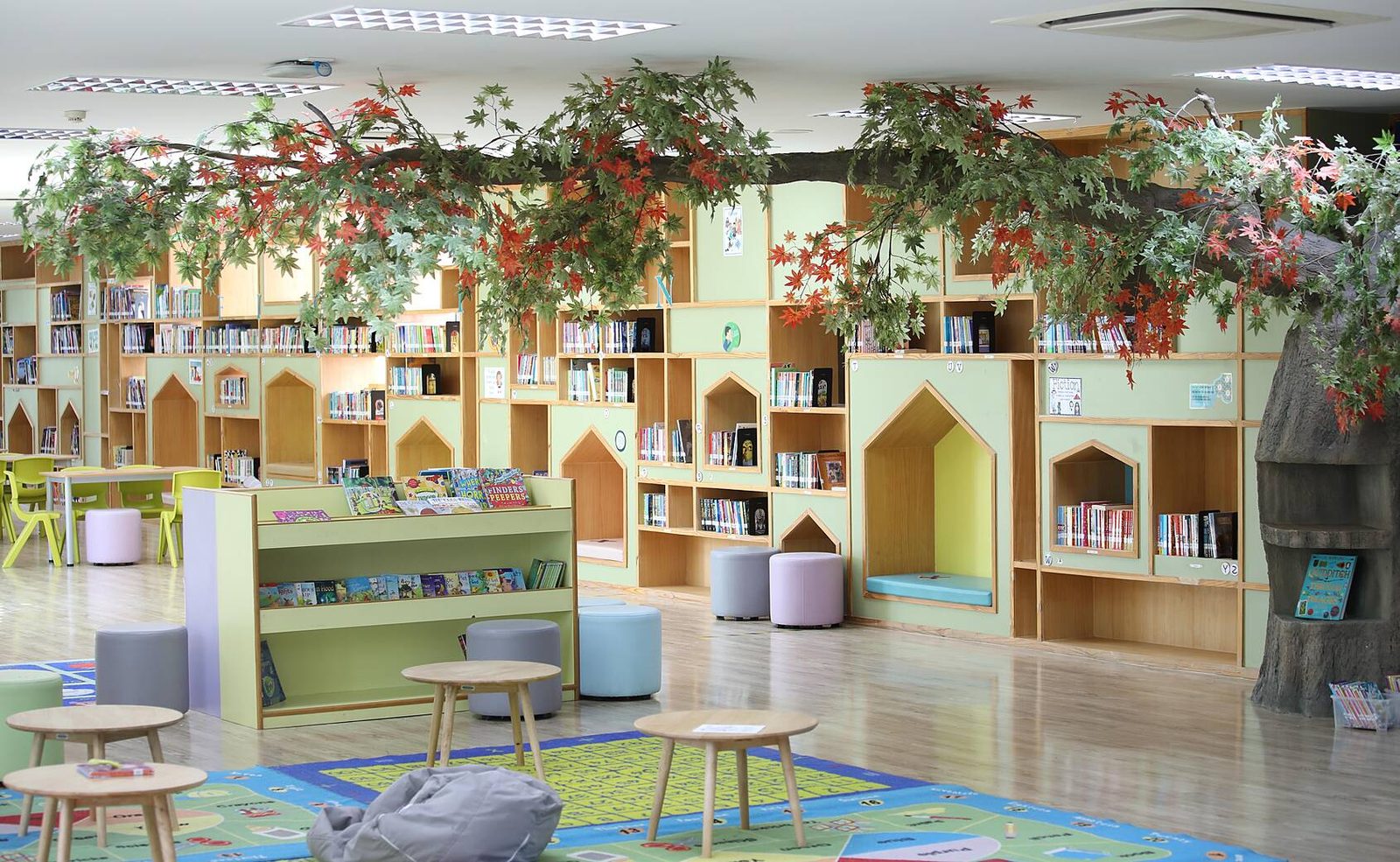 Prep School library