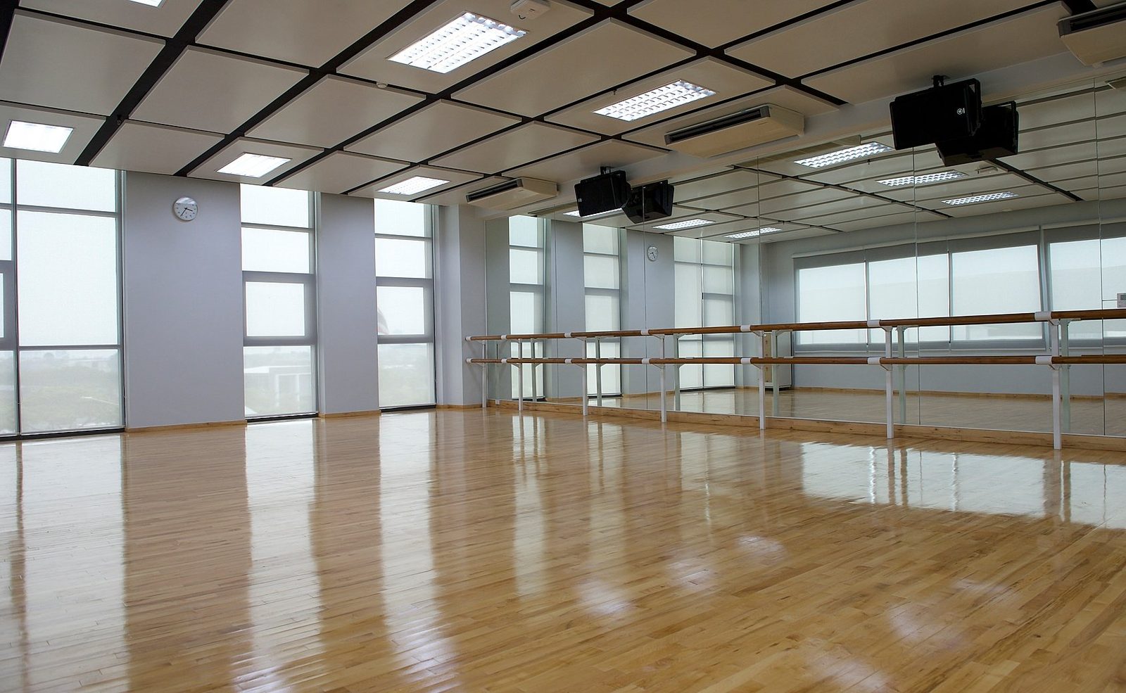 Dance studio in the Performing Arts Centre