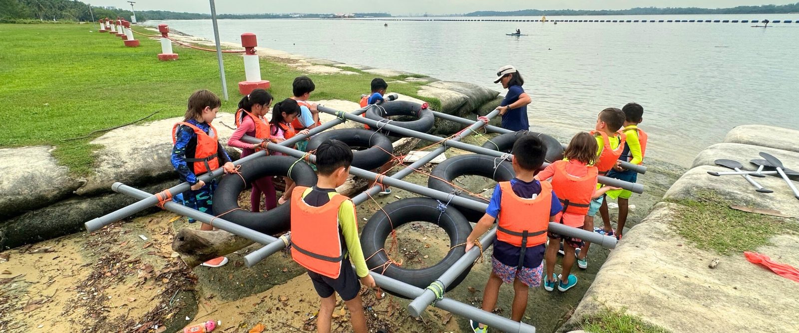 Outdoor education by the sea