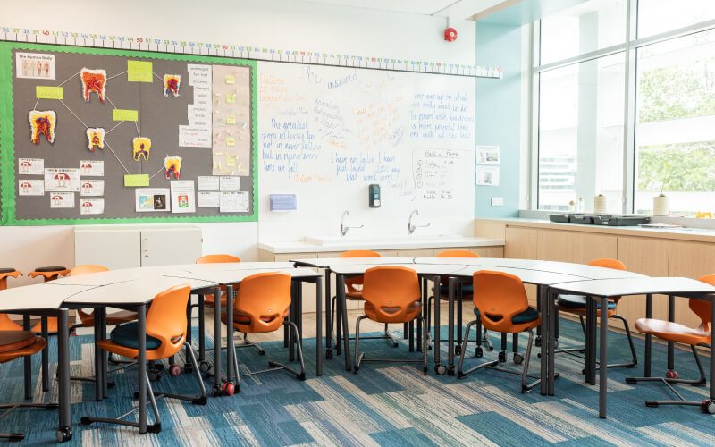 Prep School classroom