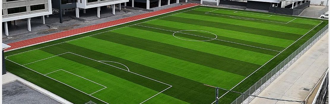 Full-size all-weather pitch and running track at Brighton College Bangkok Vibhavadi