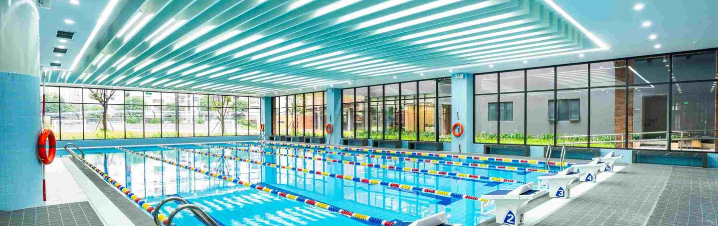 25-metre indoor swimming pool at Brighton College Vietnam