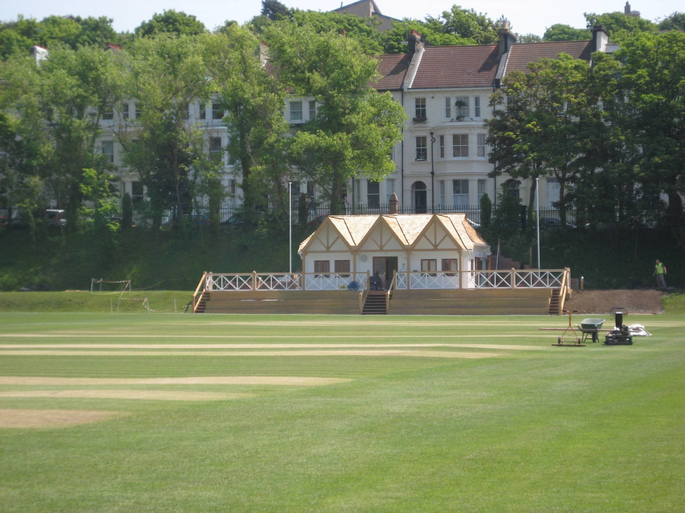 Cricket pavilion