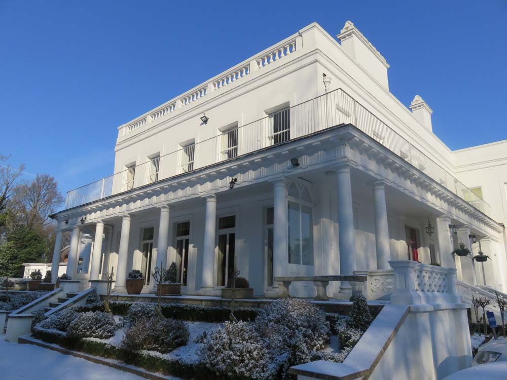 The main building of Heathfield School &mdash; a historic Italianate villa in Ascot