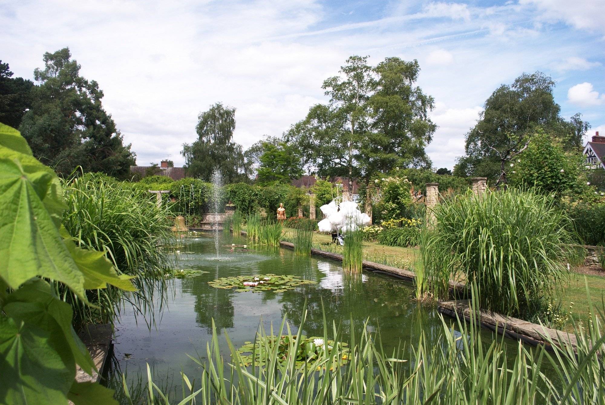 Campus green spaces