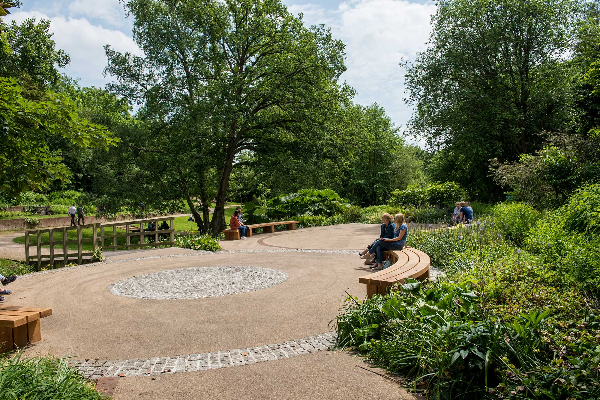Valley Gardens relaxation area