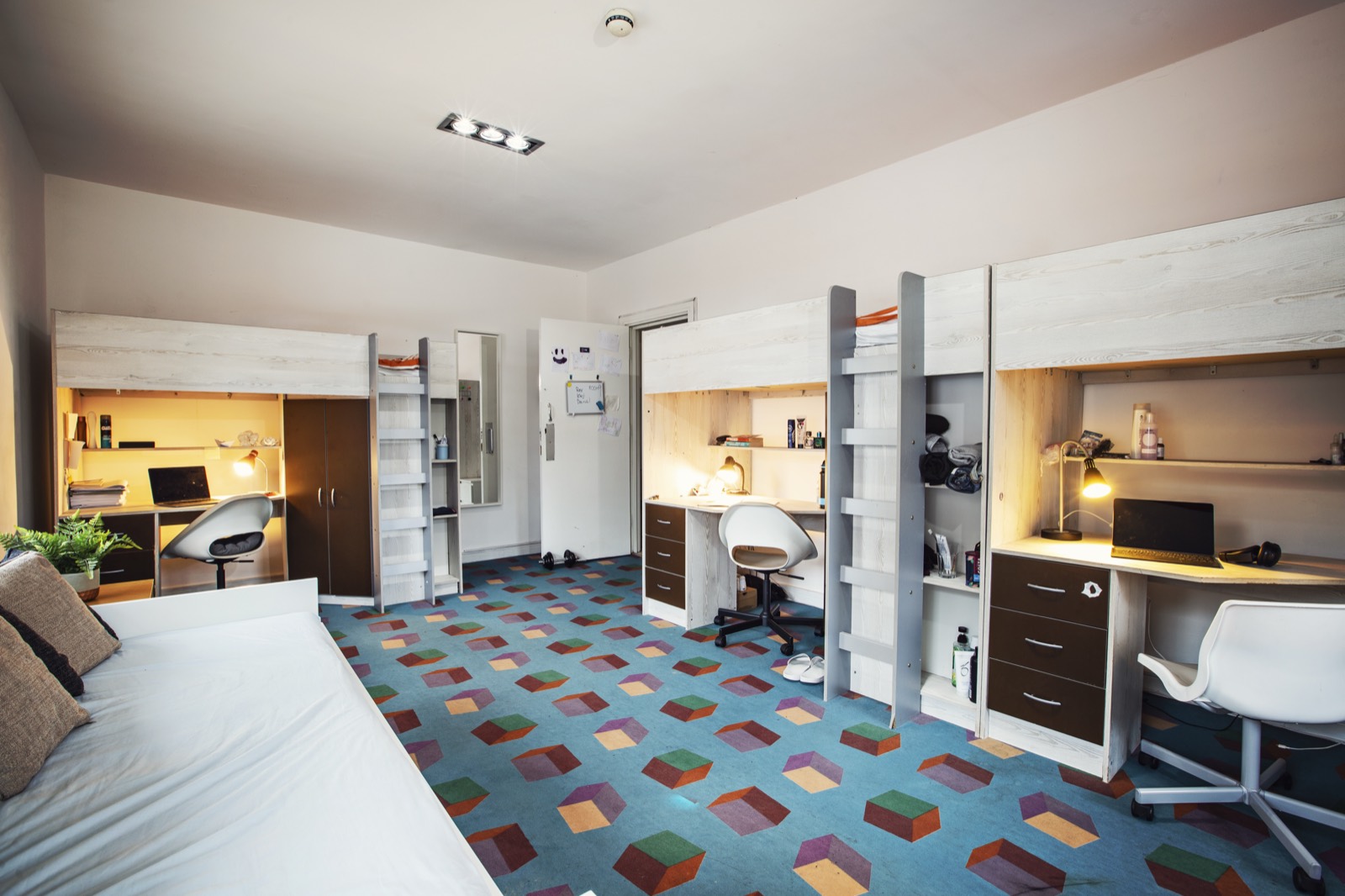 Boarding house room